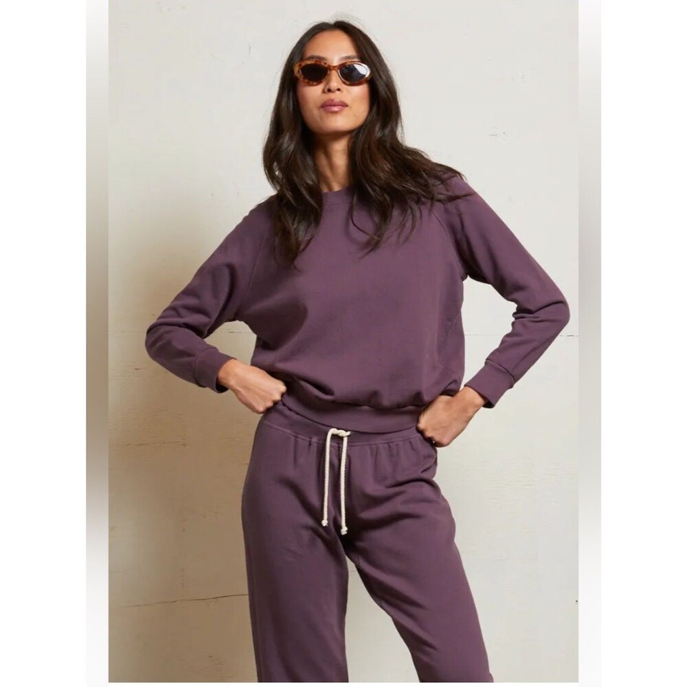 PerfectWhiteTee Palmer Beach Fleece Sweatshirt XS